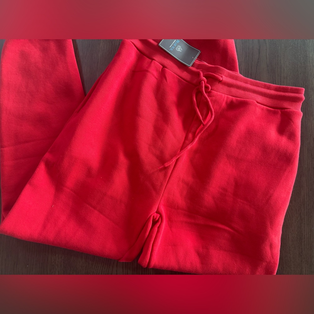 NEW WITH TAGS Red Jogger SweatPants Blue Ice- XL - Picture 5 of 6